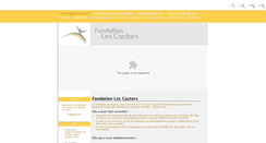 Desktop Screenshot of lescastors.ch