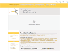 Tablet Screenshot of lescastors.ch
